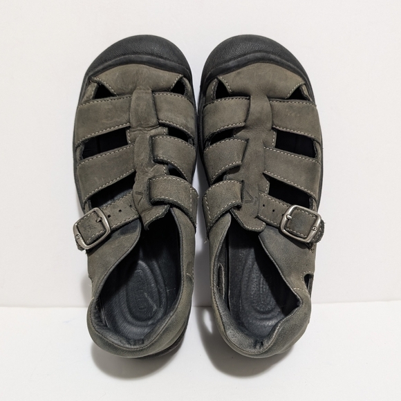 Keen Women's Size 6.5 Leather Trail Hiking Fisherman Sandals Brown XT1206 - Picture 7 of 11